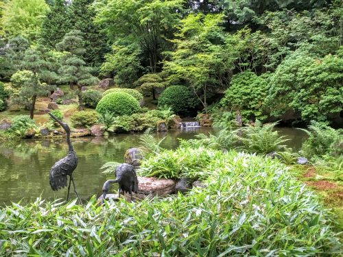 Reflecting Pond, Japanese Garden, Portland