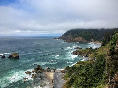 Indian Beach, from Indian Beach Trail, Ecola State Park