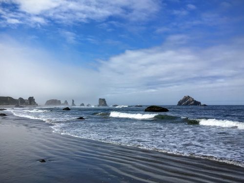 Bandon Beach Rocks, Oregon