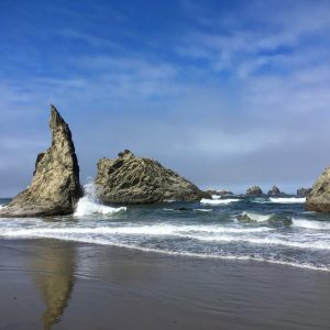 Bandon Beach Rocks, Oregon