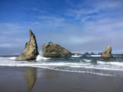 Bandon Beach Rocks, Oregon