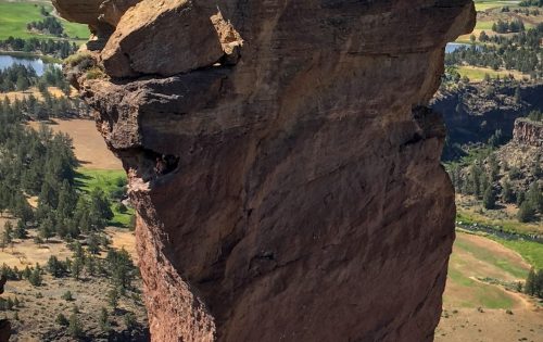 Climbers in Smith Rock State Park