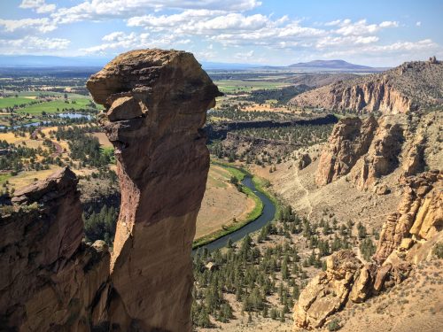 Climbing in Smith Rock State Park