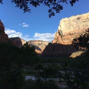 Zion National Sunset